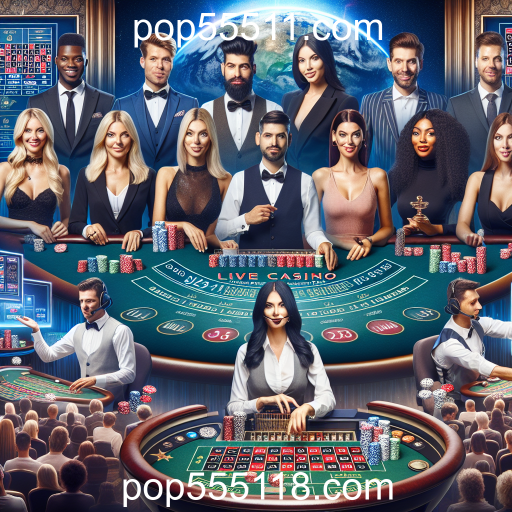 Experiência Imersiva no Cassino Ao Vivo do pop55511.com